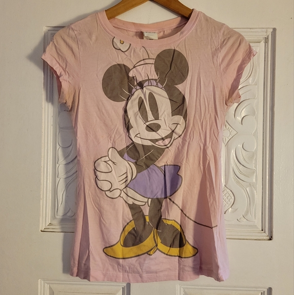 Disney Tops - Vintage Disney Mini Mouse Pink Top Size Medium